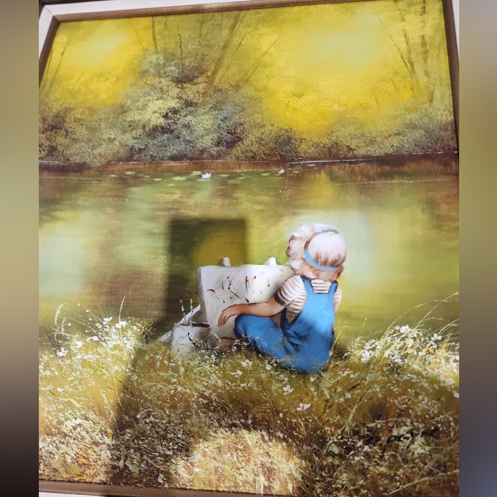 Vintage painting